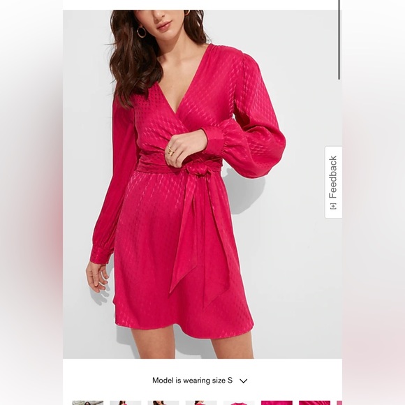 Express jacquard dress. - Picture 2 of 3